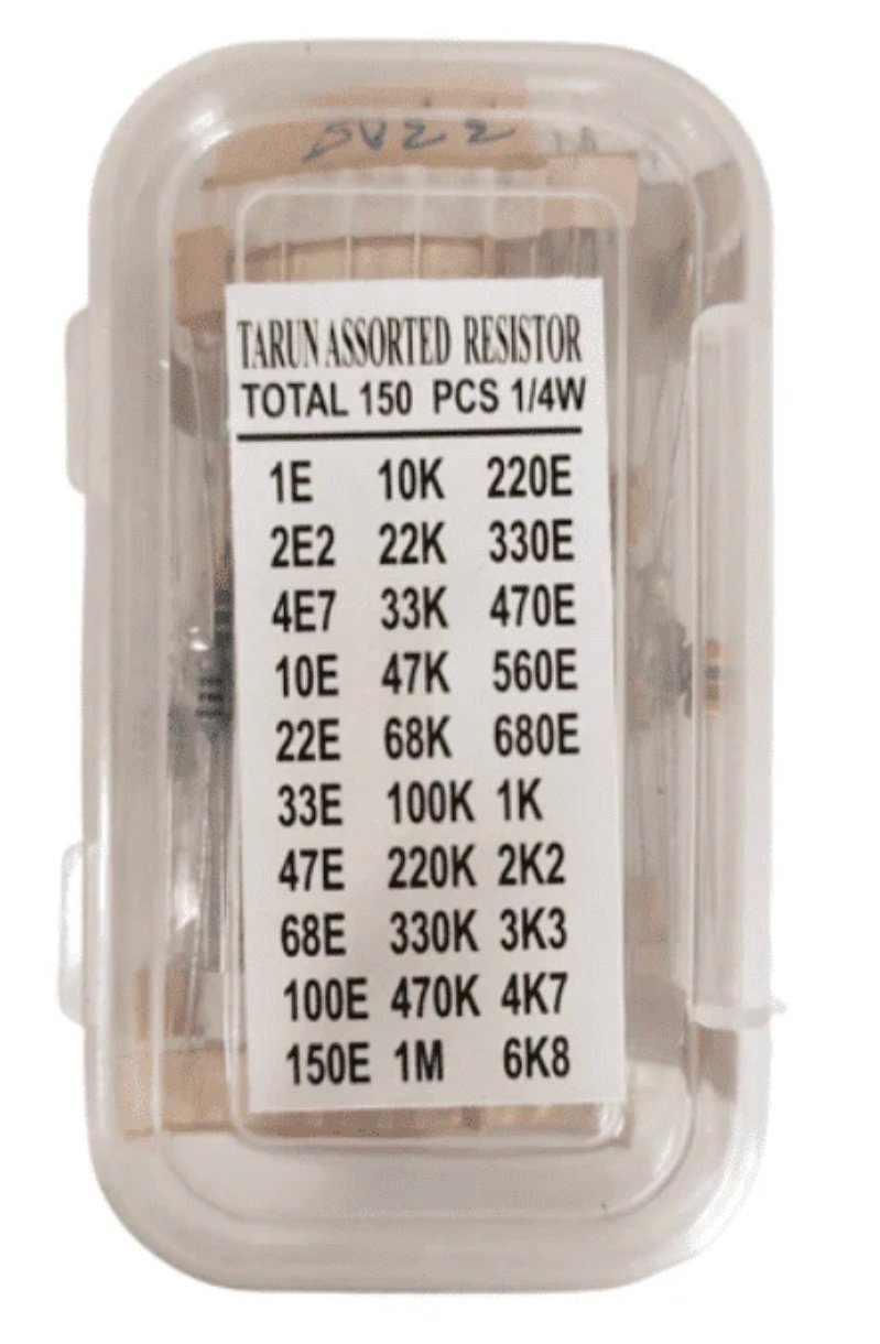 resistence mix box quarter watt